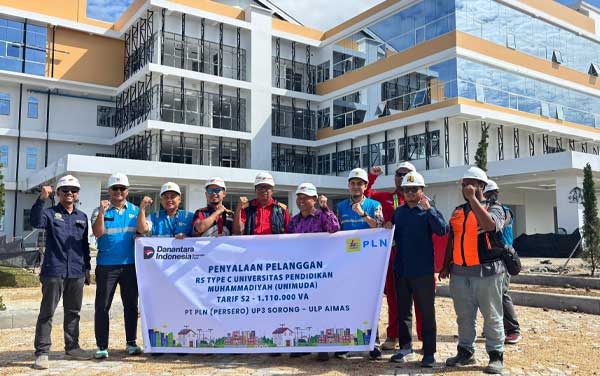 PLN Suplai Listrik RS UNIMUDA Sorong