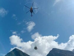 PTFI Terbangkan 90 Ton Kebutuhan Natal ke Lembah dan Dataran Tinggi Mimika
