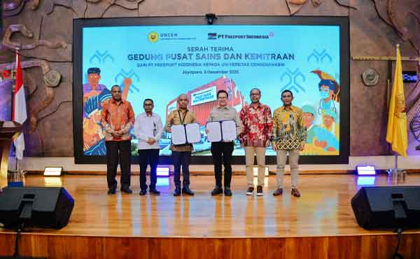 Serahkan Gedung Sains-Kemitraan UNCEN, PTFI Perkuat Riset & Pembelajaran di Papua 1 PTFI Gdeung Riset UNCEN JPR
