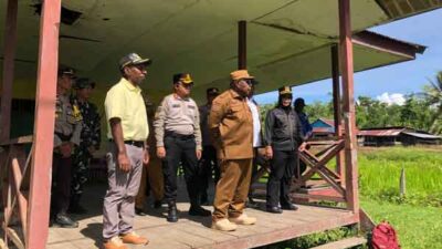 Wabup Mimika Pimpin Rombongan ke Lokasi Konflik Tapal Batas Kapiraya