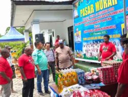 Pemkab Mamberamo Raya Gandeng Bank Papua Gelar Pasar Murah Sambut Nataru