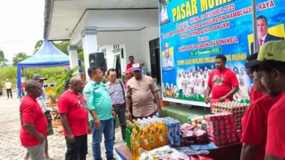 Pemkab Mambraya Pasar Murah Natal 2025