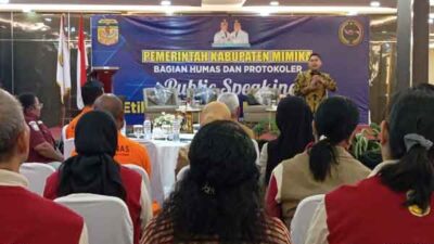 Pemkab Mimika Humas Public Speaking