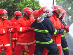 Simulasi Keadaan Darurat: Pertamina Sigap Tangani Insiden Truk Skid Tank Terbakar