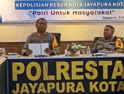 Angka Kejahatan di Kota Jayapura Menurun, Curanmor Tertinggi Sepanjang 2025