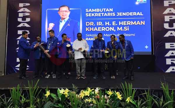 Buka Rakerda Partai Demokrat PB-PBD, Sekjen Tegaskan 2 Tujuan Utama 1 Rakerda Demokrat PB PBD