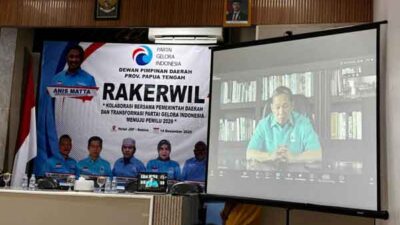 Rakerwil Partai Gelora Papua Tegah