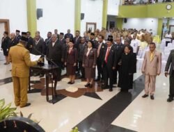 Wali Kota Jayapura Lantik Pejabat PTP dan Serahkan DPA 2026