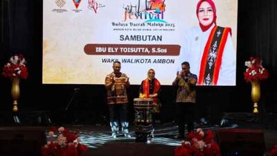 Sambut Baik Festival Budaya Daerah 2025, Wawali Ely Apresiasi BPKW XX Maluku
