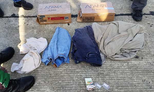 2 Paket Sabu diamankan di Bandara Mozes Kilangin