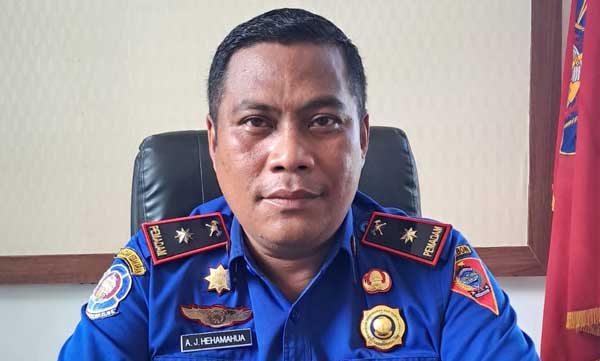 Alfredo J. Hehamahua Kadis Damkar Ambon