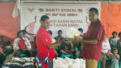 BMP Mimika Berbagi Kasih Natal 2025