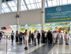Posko Nataru 2025-2026 Bandara Pattimura Ambon Resmi Ditutup, GM Johan Apresiasi