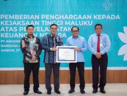 Selamatkan Aset Negara, Angkasa Pura Ambon Beri Penghargaan ke Kejati Maluku