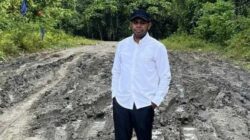 Akses Jalan Kampung Samusa Memprihatinkan, Cartensz Soroti Peran Pemda 6 Cartenz Malibela Reses III 2025 Kabsor. Kp Sayosa3