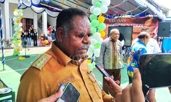 Dukung Shine Papua Education, Gubernur PBD Minta OAP Diprioritaskan 1 Gub PBD Shine Papua Education