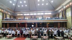 Pesan Gubernur Elisa di Natal Pemprov PBD: Kinerja ASN di 2026 Harus Lebih Baik 11 Perayaan Natal Gabungan Pemerintahan, TNI - Polri dan masyarakat Provinsi Papua Barat Daya di Gedung Lambertus Jitmau, Kota Sorong, Rabu (7/1/2026) / Foto : KENN