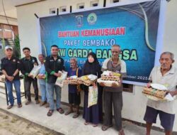 Peduli Sesama, DKW Garda Bangsa PBD Salurkan Bantuan Sembako untuk Warga