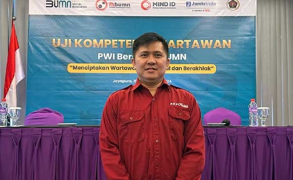 Ketua JMSI Papua Kritik Minimnya Anggaran Pemda bagi Media Lokal 1 Ketua JMSI Papua Riyanto Nay / Foto : Ist