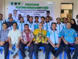 BLKK Yayasan Atap Senja Papua Resmi Tutup Pelatihan Berbasis Kompetensi