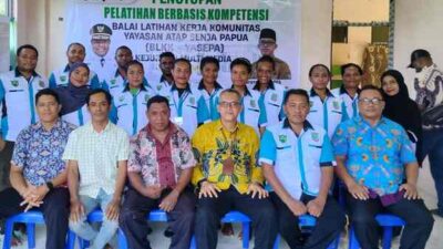 BLKK Yayasan Atap Senja Papua Resmi Tutup Pelatihan Berbasis Kompetensi 28 IMG 20260129 WA0013