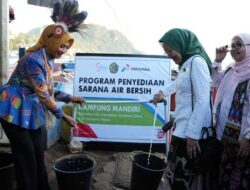 SERUNI KMP-Kemen ESDM-Pertamina Dorong Penyediaan Sarana Air Bersih di Perbatasan Papua