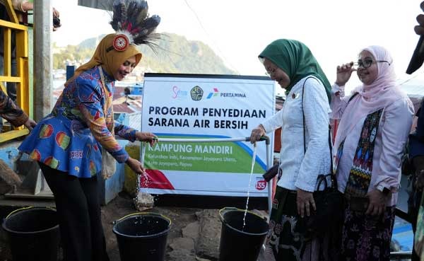 SERUNI KMP-Kemen ESDM-Pertamina Dorong Penyediaan Sarana Air Bersih di Perbatasan Papua 1 IMG 20260130 WA0018