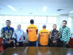 OJK Serahkan Tersangka Tindak Pidana Sektor Jasa Keuangan PT. IRJ