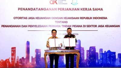 OJK–Kejaksaan Perkuat Sinergi, Siap Hadapi Kejahatan Keuangan Era Digital