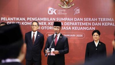 OJK Lantik Pejabat Baru, Perkuat Fungsi Pengawasan dan Transformasi Organisasi