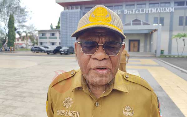 Apel Perdana 2026, Pj Sekda PBD Tekankan Pimpinan OPD Soal SPJ 2025 2 Pj Sekda PBD Yakob Kareth Apel Perdana