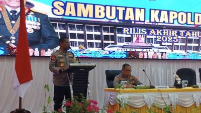 Polda Papua Rilis Akhir Tahun 2025