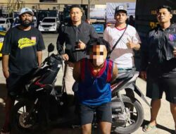 ‎Polresta Jayapura Kota Gagalkan Aksi Maling Motor Dini Hari, Pelaku-BB Diamankan