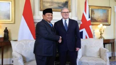 Presiden Prabowo Subianto ke Ingrris