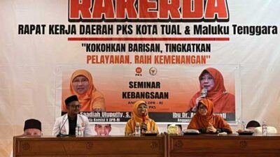 Saadiah Uluputty Seminar Kebangsaan di Kota Tual