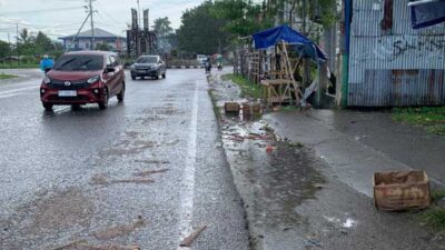 Tak Gubris Imbauan Bupati-Kapolres, Sampah Tahun Baru Berserakan di Timika
