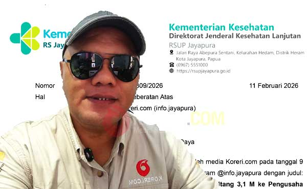 Aris Balubun SH Pemred Korericom