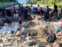 Ini Respon BPJN Maluku Soal Aktivitas Dulang Emas di Jembatan Waelalenmata Buru