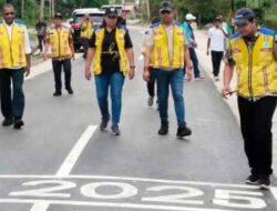 Kasubdit II.C BPJN Maluku Kunker ke SBB, Monev Paket IJD 2025