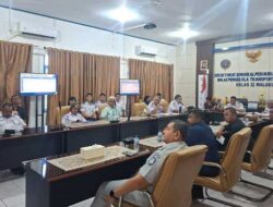 BPTD Kelas II Maluku Gelar Rapat Pastikan Seluruh Layanan Sesuai Ketentuan Terbaru