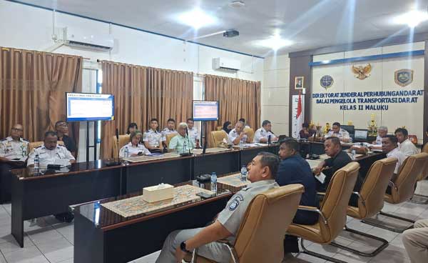 BPTD Kelas II Maluku Gelar Rapat