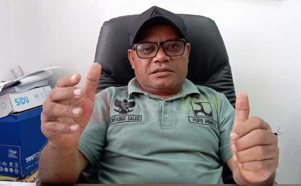 Air Bersih Jadi Program Prioritas 2026, Dinas PUPR Mimika Fokus Perluasan SPAM 1 Bonifasius Saleo Kabid Cipta Karya PU Mimika