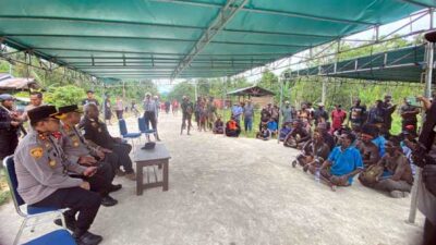 Bupati JR Kapolda PT Kunjugi Kapiraya
