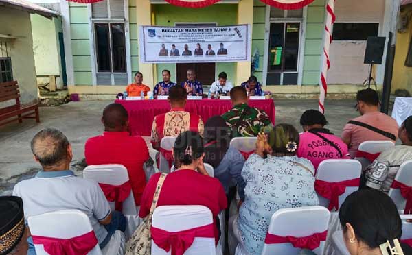 DPR Kota Sorong Reses di Dapil 4 Relokasi Pasr Remu