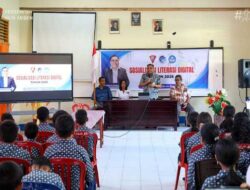Diskominfo Gelar Sosialisasi Literasi Digital di SMPN 6 Ambon, Ini Tujuannya