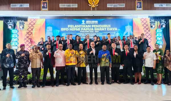 Ketua DPP Lantik Pengurus BPD HIPMI PBD, Dorong Investasi-Hilirisasi Potensi Lokal 2 HIPMI PBD 2