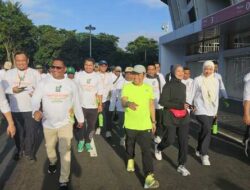 Ketua DPW PKB PBD Dampingi Ketum DPP PKB Lari Pagi di GBK