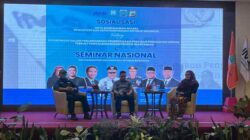 Dewan Pers Tegaskan Kemitraan Dengan Polri Jamin Kemerdekaan Jurnalis 7 Sosialisasi MoU Dewan Pers dan Kapolri dan seminar nasional dengan tema Harmonisasi Polri dan Insan Pers Papua Barat Daya yang diselenggarakan Pengda JMSI Papua Barat Daya di Ballroom Hotel Rylich Panorama Kota Sorong, Jumat (13/2/2025)/Foto: Ist