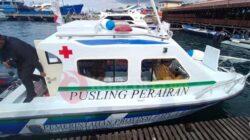 Pemprov PBD Hibahkan Pusling Perairan ke 3 Puskesmas di Raja Ampat dan Sorsel 5 Puskesmas Keliling (Pusling) Perairan Merupakan Bantuan Hibah PemProv Papua Barat Daya/Foto : Suzan