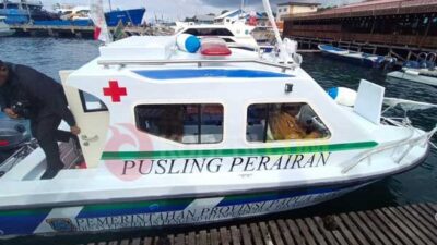 Pemprov PBD Hibahkan Pusling Perairan ke 3 Puskesmas di Raja Ampat dan Sorsel 38 Puskesmas Keliling (Pusling) Perairan Merupakan Bantuan Hibah PemProv Papua Barat Daya/Foto : Suzan